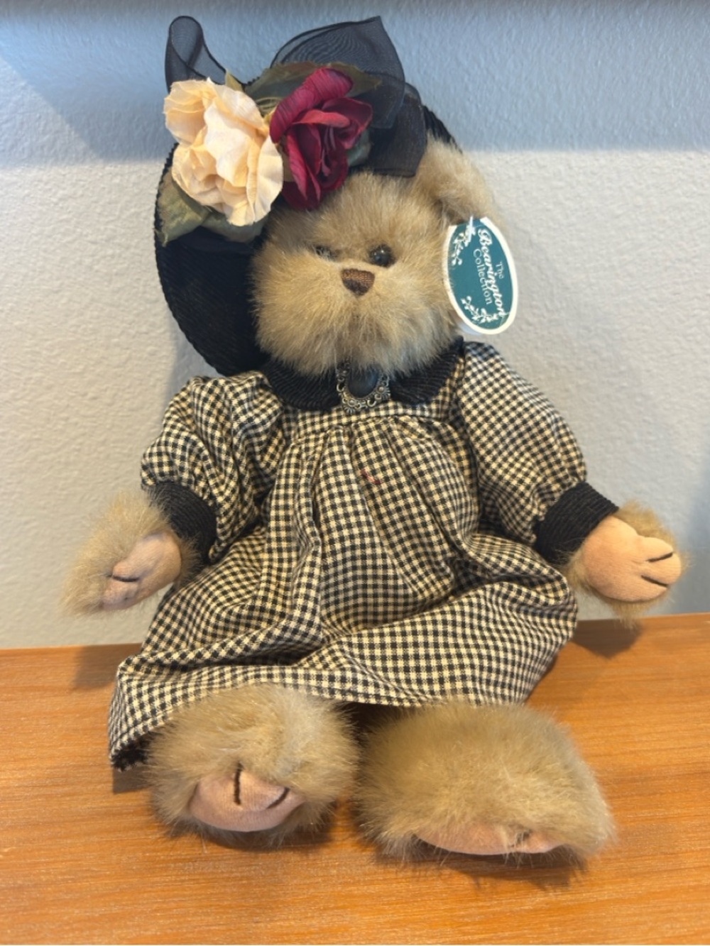 Collectible Limited Bearington Collection AUDREY Plush Teddy Bear NEW with TAGS!